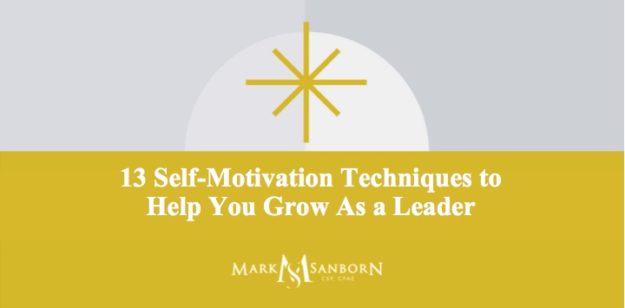 13 Self-Motivation Techniques to Help You Grow As a Leader