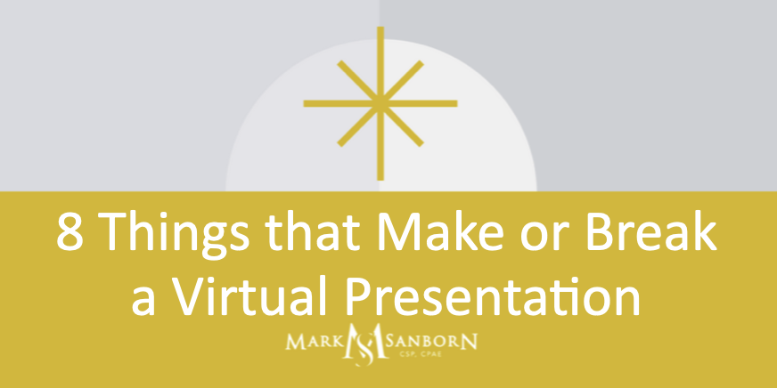 what makes a great virtual presentation