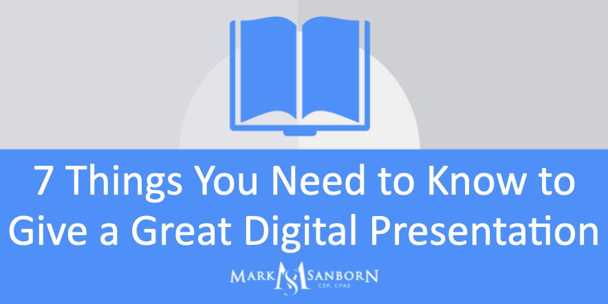 what makes a good digital presentation